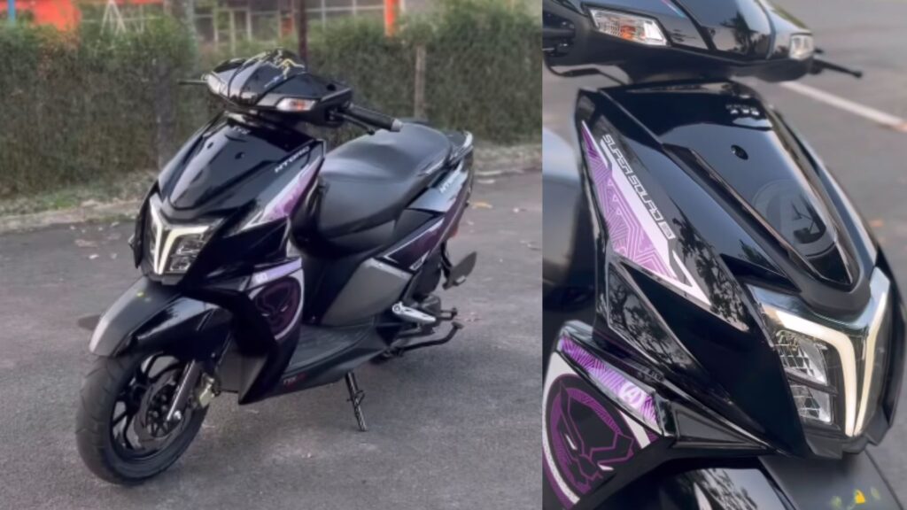 TVS Ntorq 125 Super Squad Editional updates.