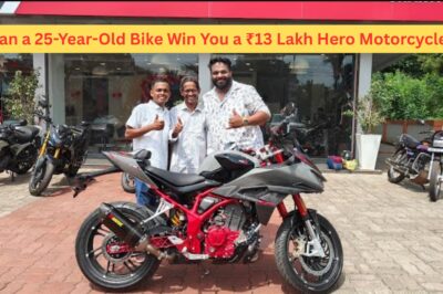 Can a 25-Year-Old Bike Win You a ₹13 Lakh Hero Motorcycle?